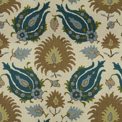 Kashmiri Linen Print BR-700020-225