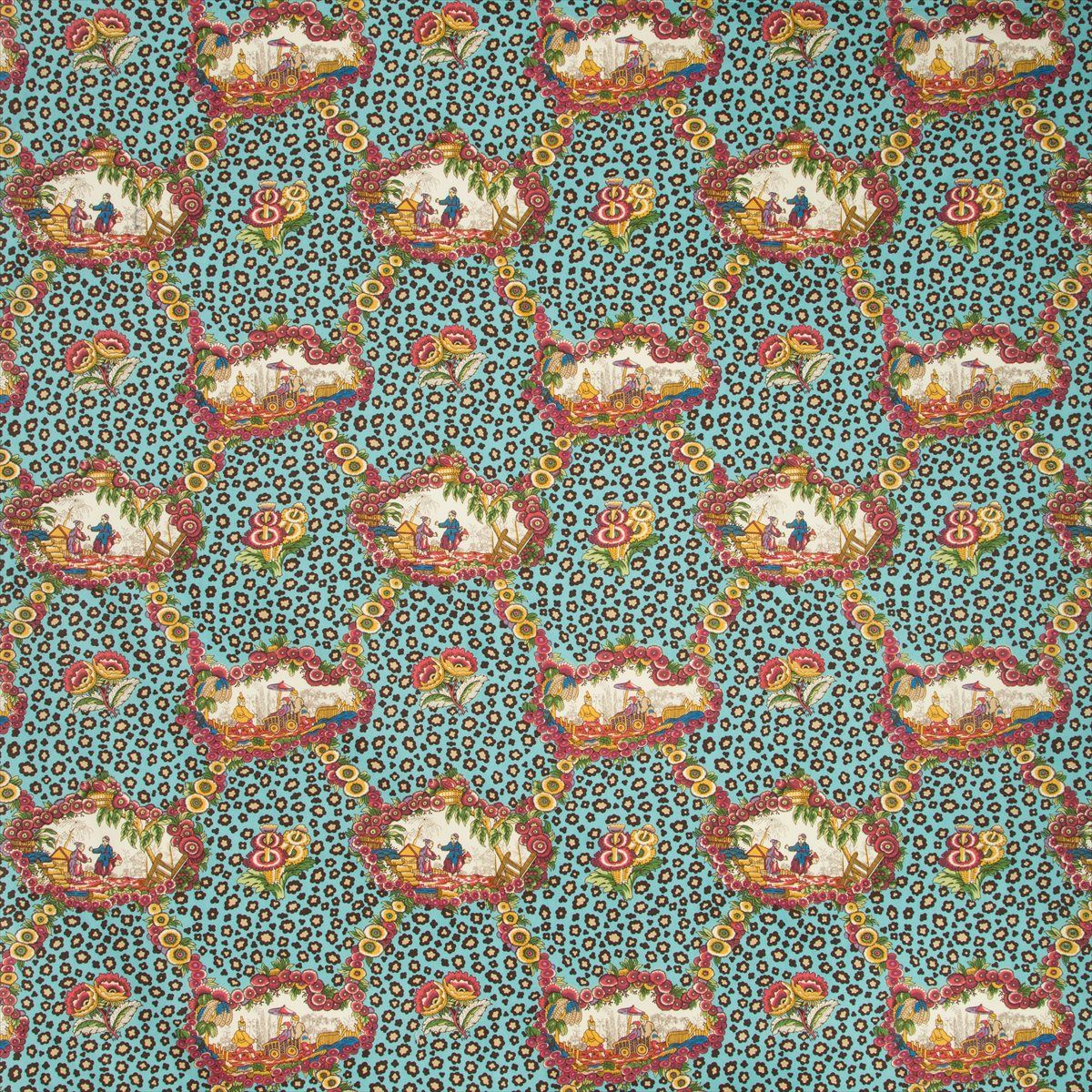 Chinese Leopard Toile BR-79227-139