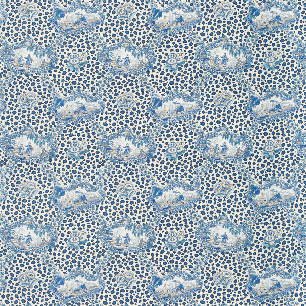 Chinese Leopard Toile BR-79227-5