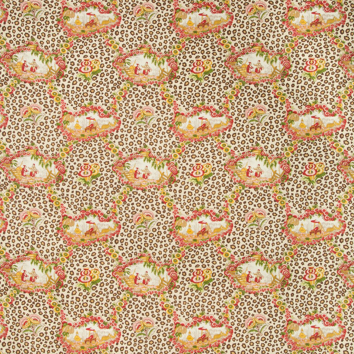 Chinese Leopard Toile BR-79227-73