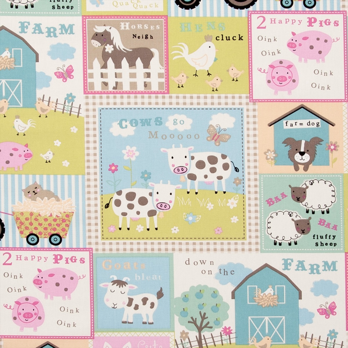 Farm Yard Pastel F0742-01