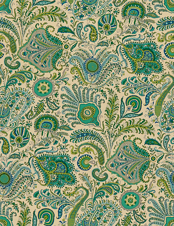 Fawkes Cotton Print BR-79747-353