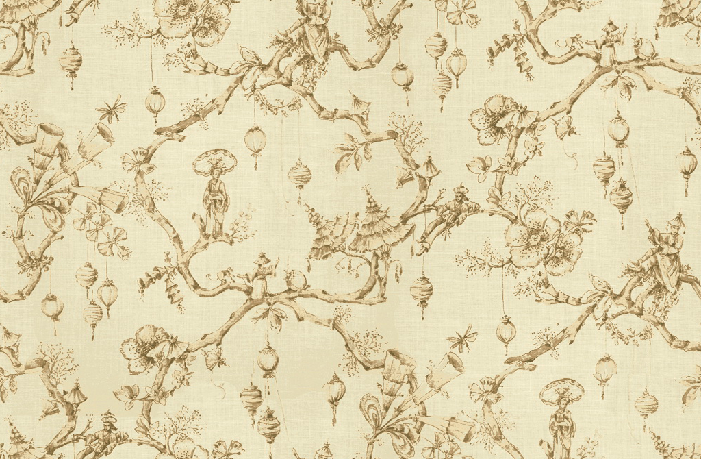Festival Of Lanterns Linen Print BR-79704-016