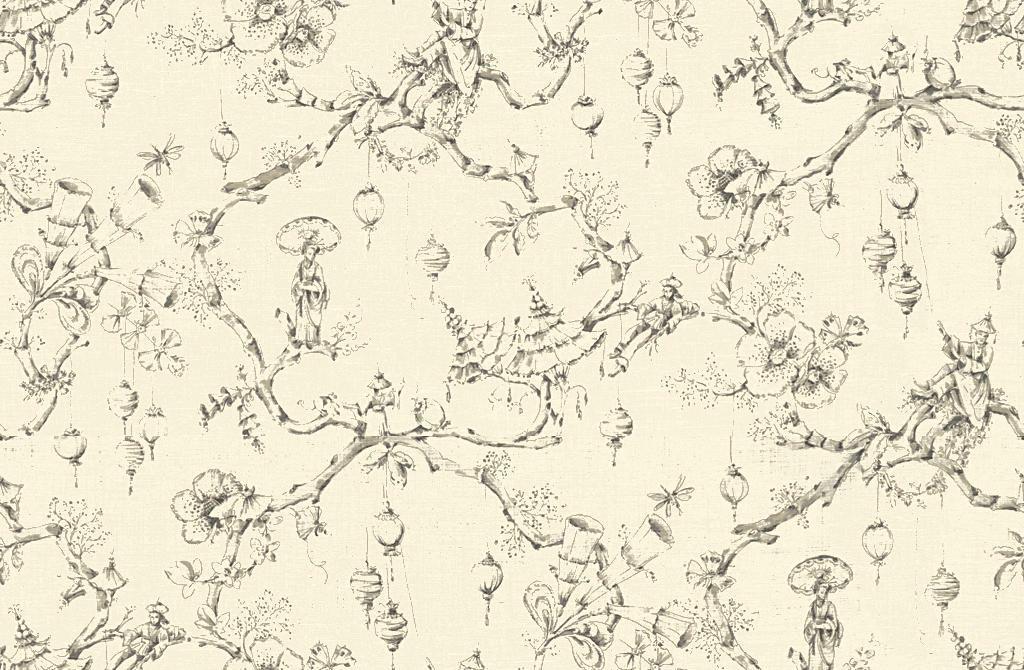 Festival Of Lanterns Linen Print BR-79704-11