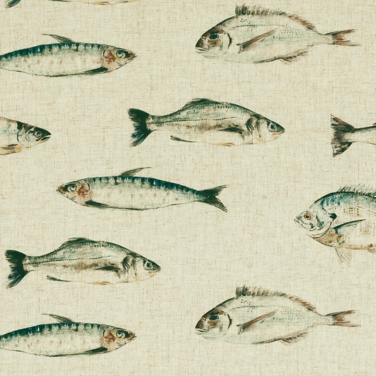 Fish Linen F0854-01