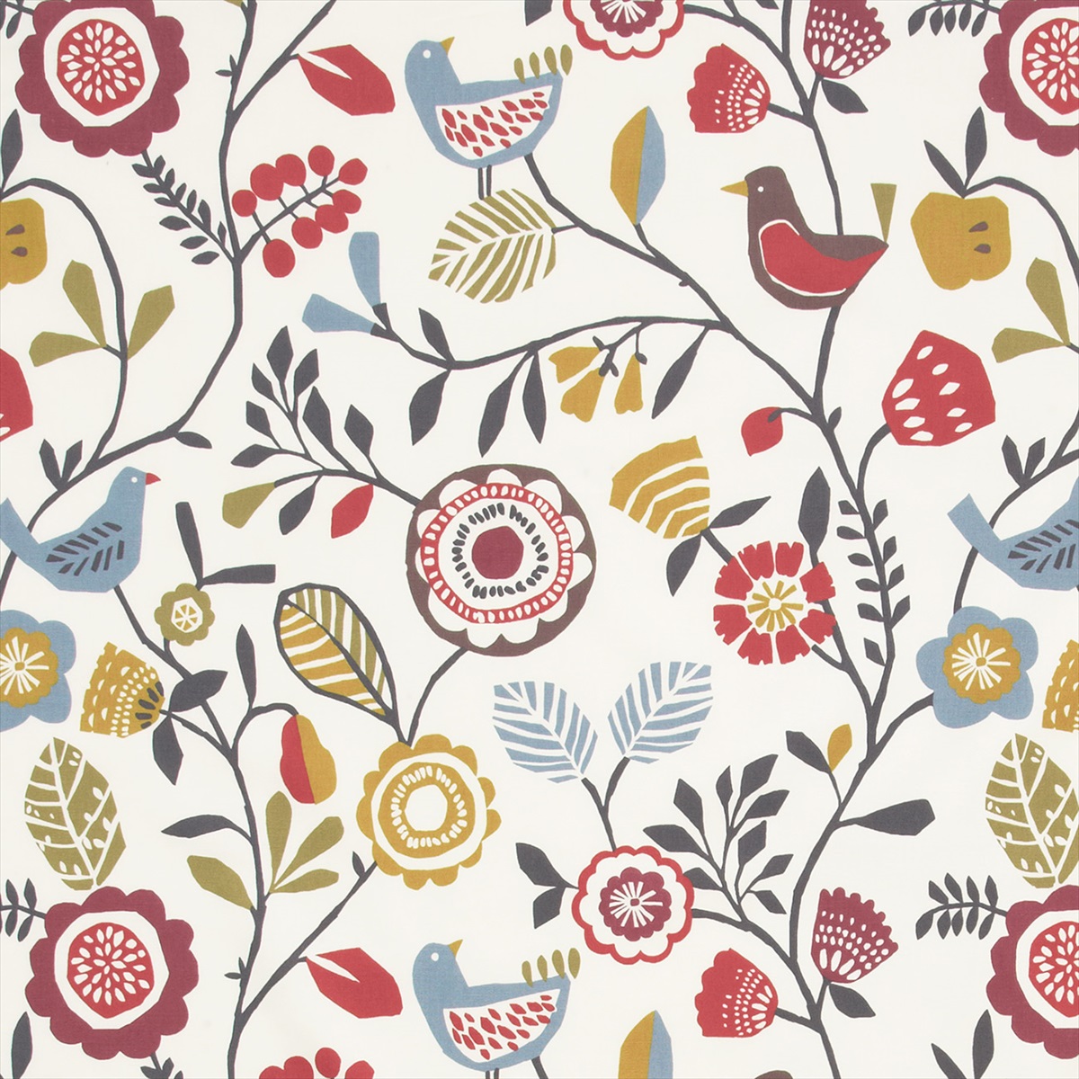 Folki Indigo-Cranberry F0990-03