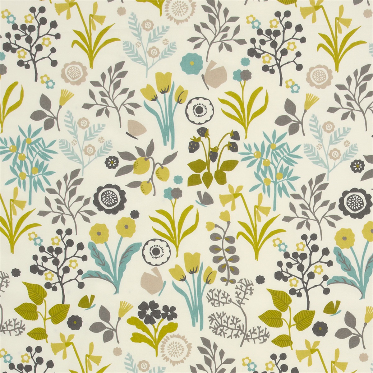 Frida Chartreuse-Charcoal F0991-01