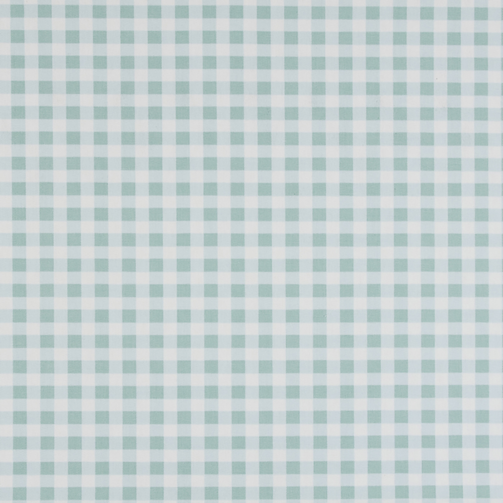 Gingham Check Sea Mist F0088-07