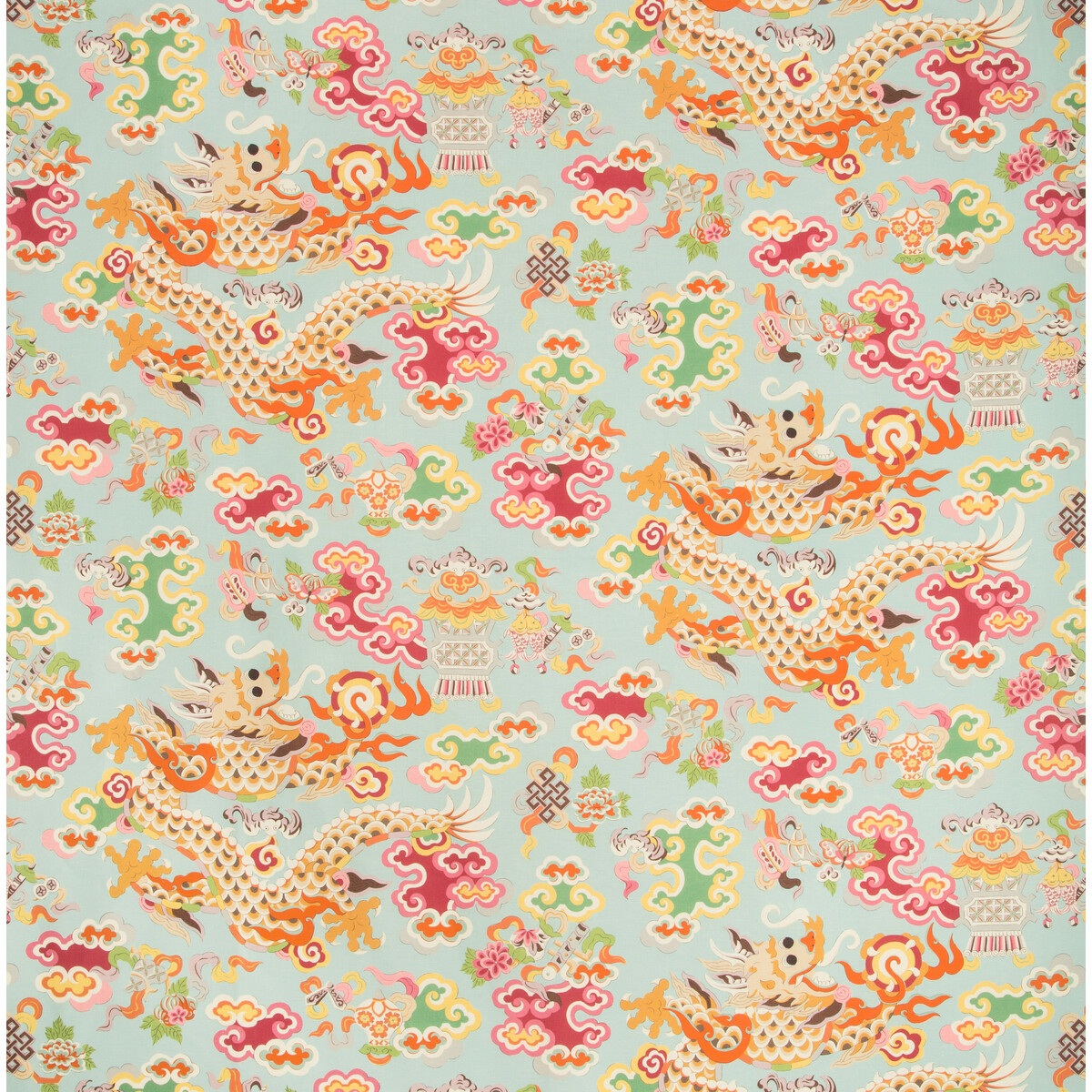 Ming Dragon Print 8019140-137