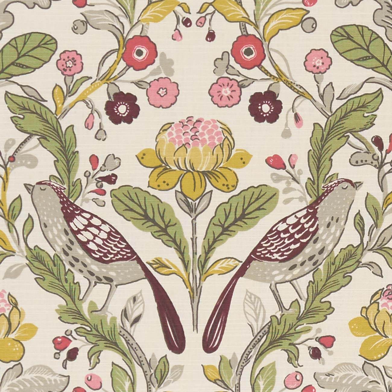 Orchard Birds Plum F1316-04