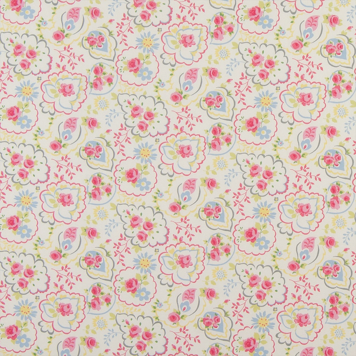 Paisley Rose Chintz F0365-02