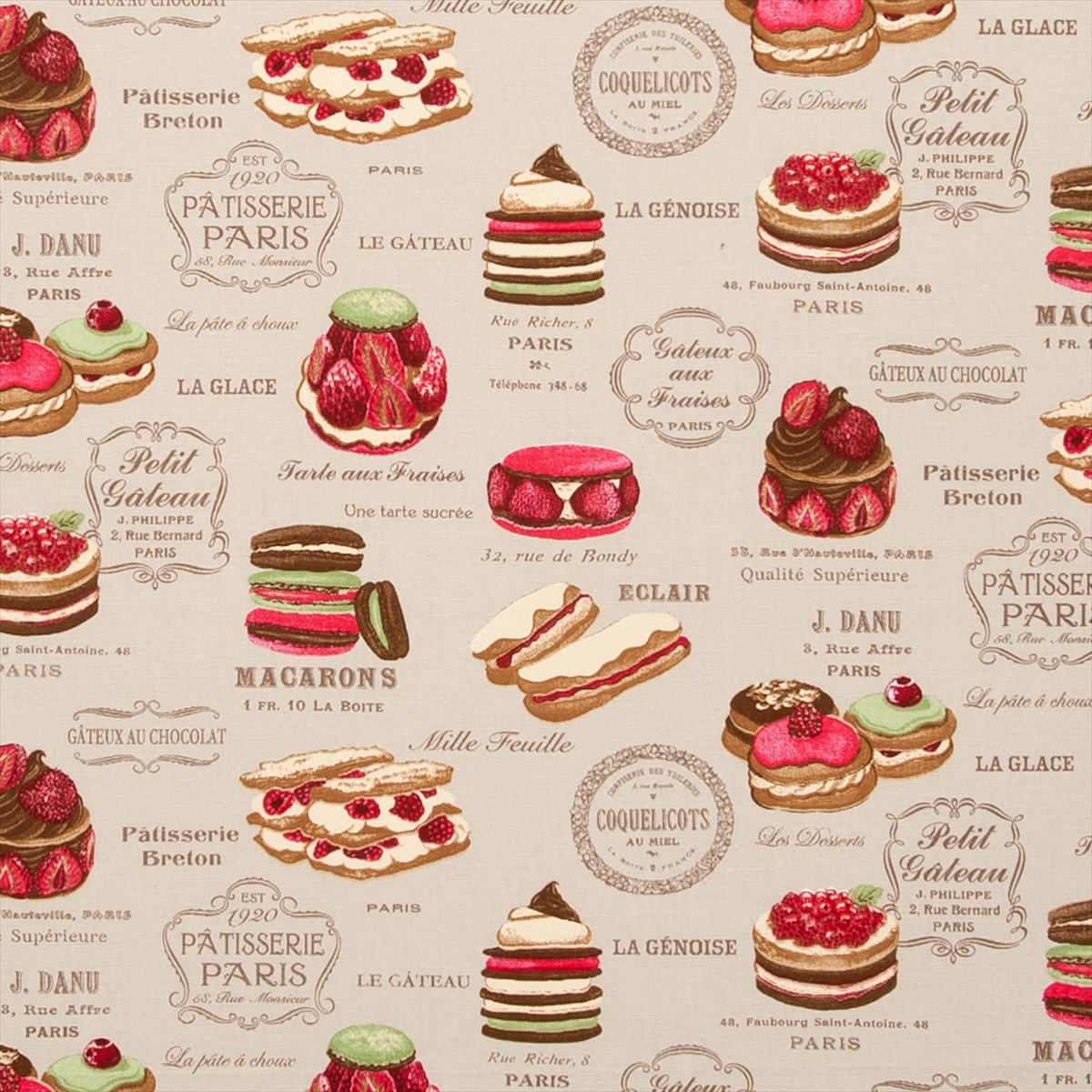 Patisserie Linen F0526-02