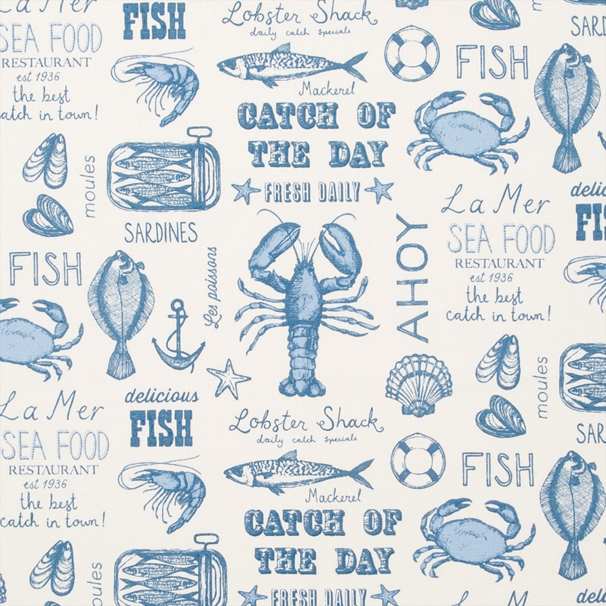 Seafood Blue F0641-01