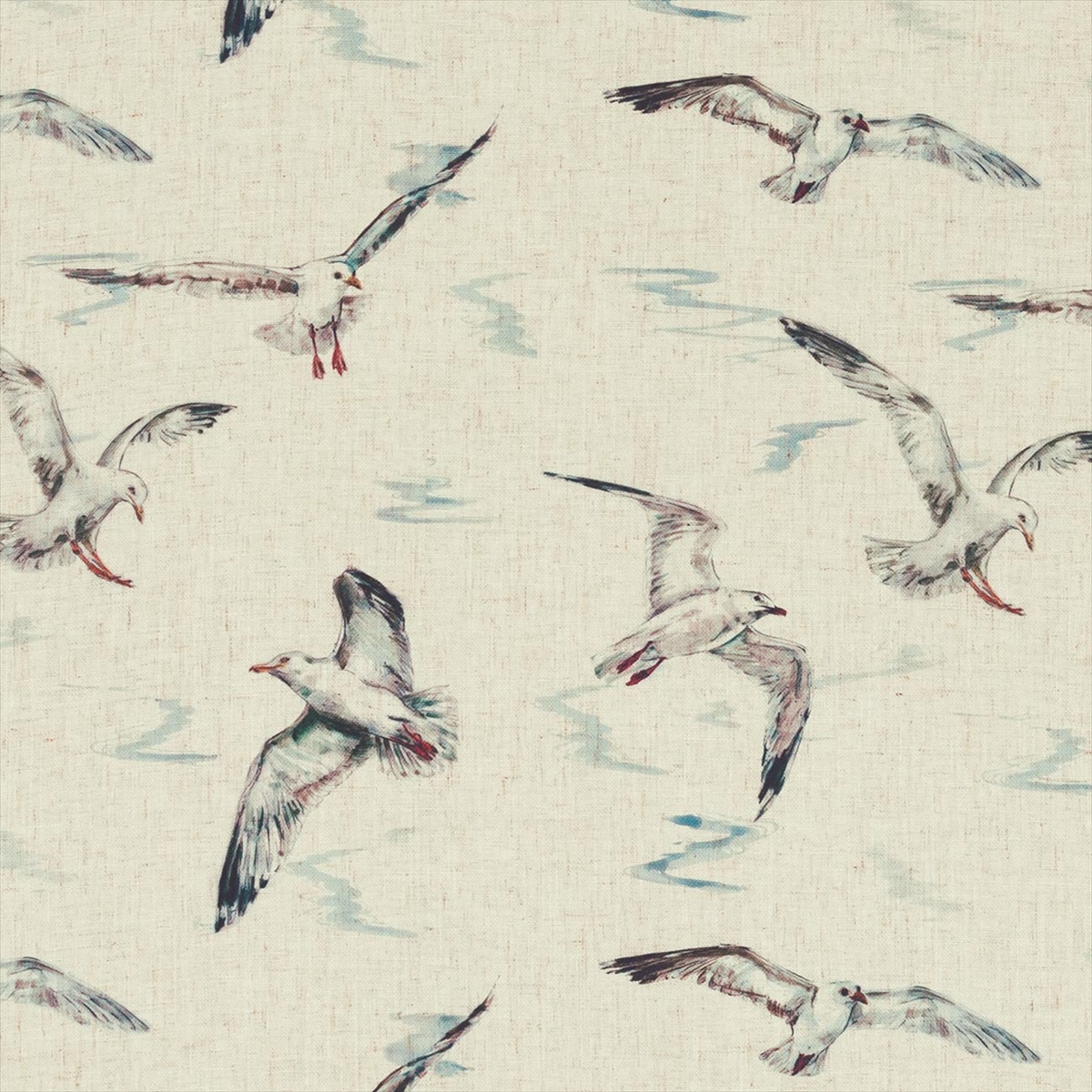 Seagulls Linen F0860-01