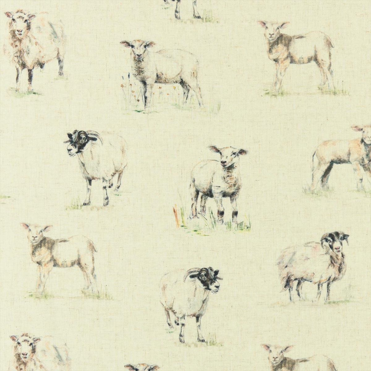 Sheep Linen F0863-01