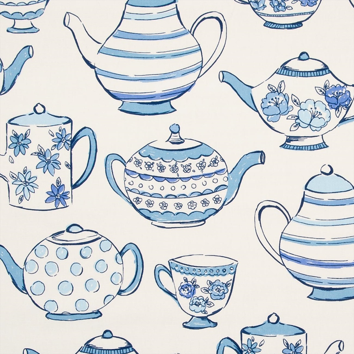 Teatime Blue F0525-01