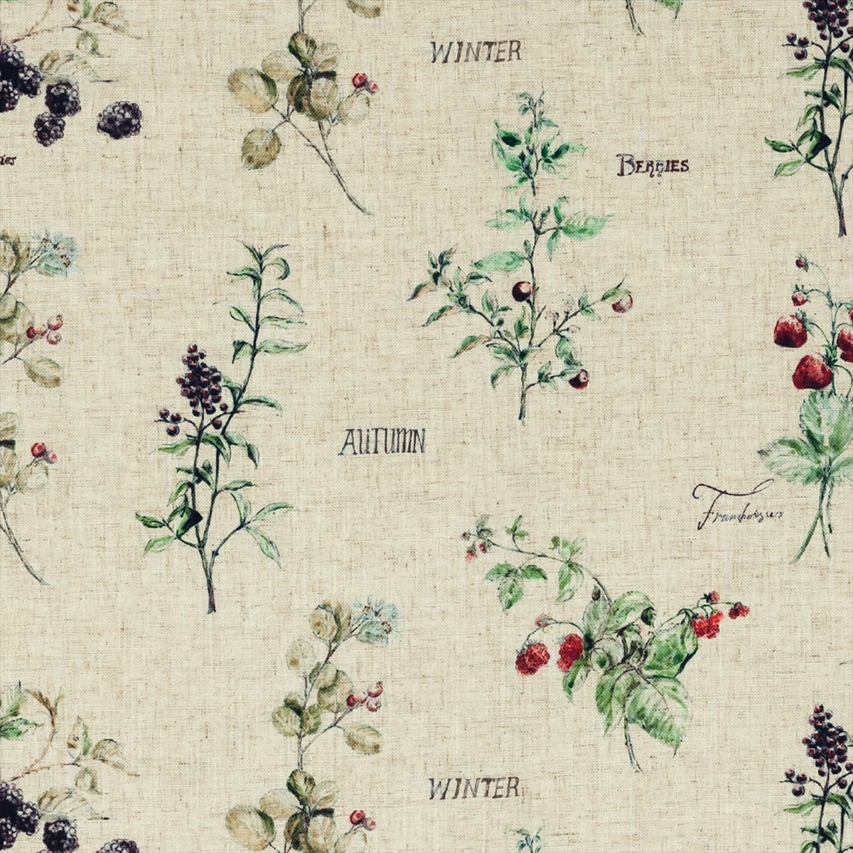 Wild Berries Linen F0850-01