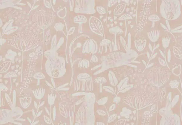Into the Meadow Powder Fabric Book of Little Treasures Harlequin HLTF120936