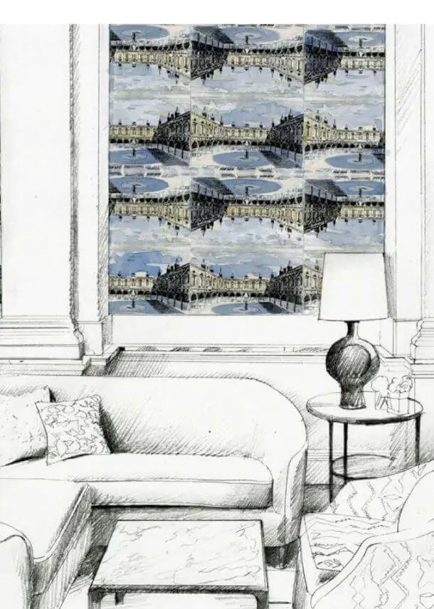 Royal Exchange Wallpaper Palladio