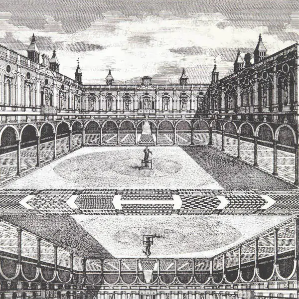 Architectural Wallpaper Royal Exchange from Zoffany