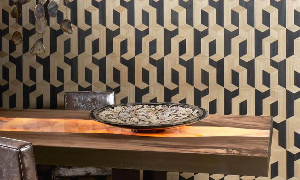 Wooden Veneer Wallpaper Elements by Arte