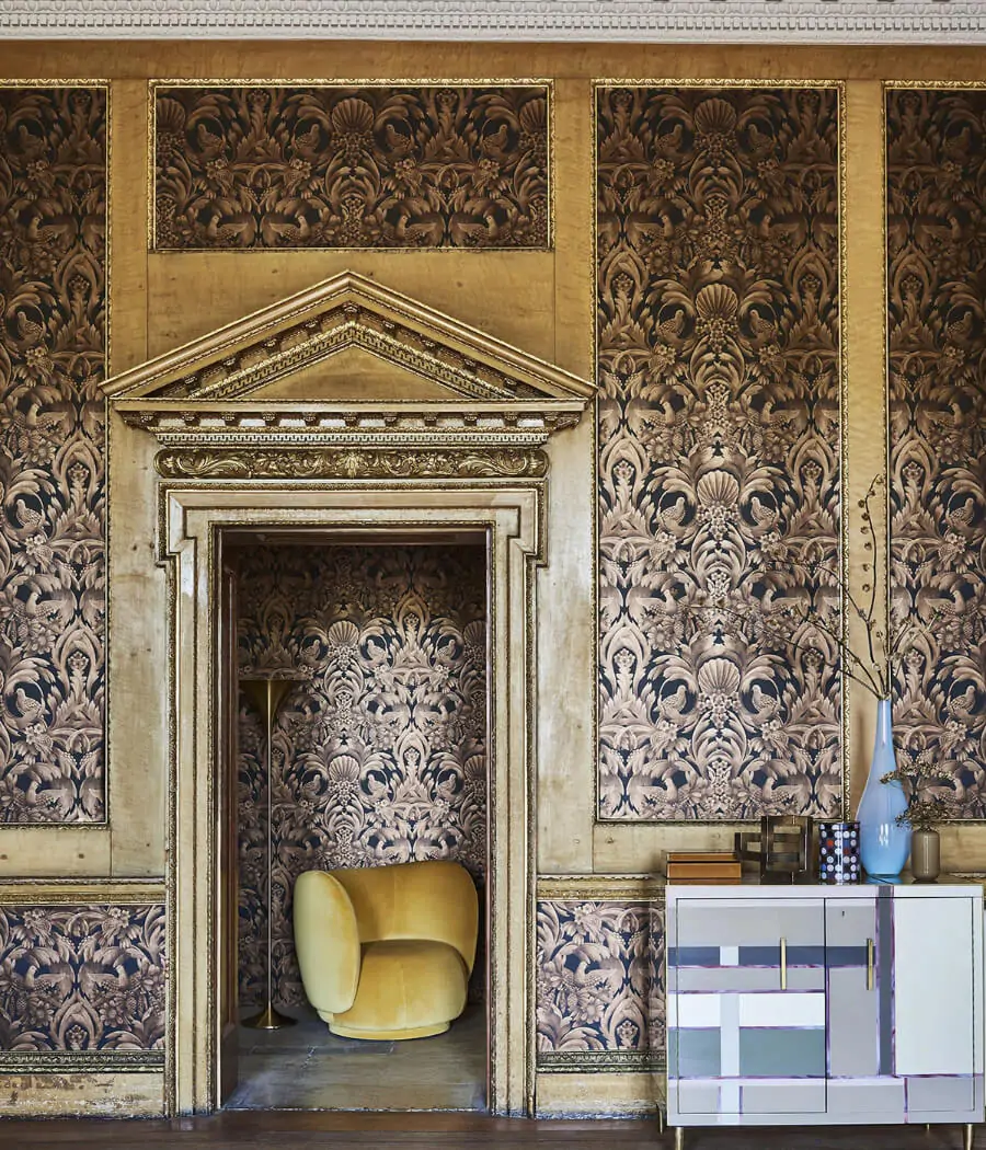 Decorative Carving Wallpaper Gibbons Carving from Cole & Son