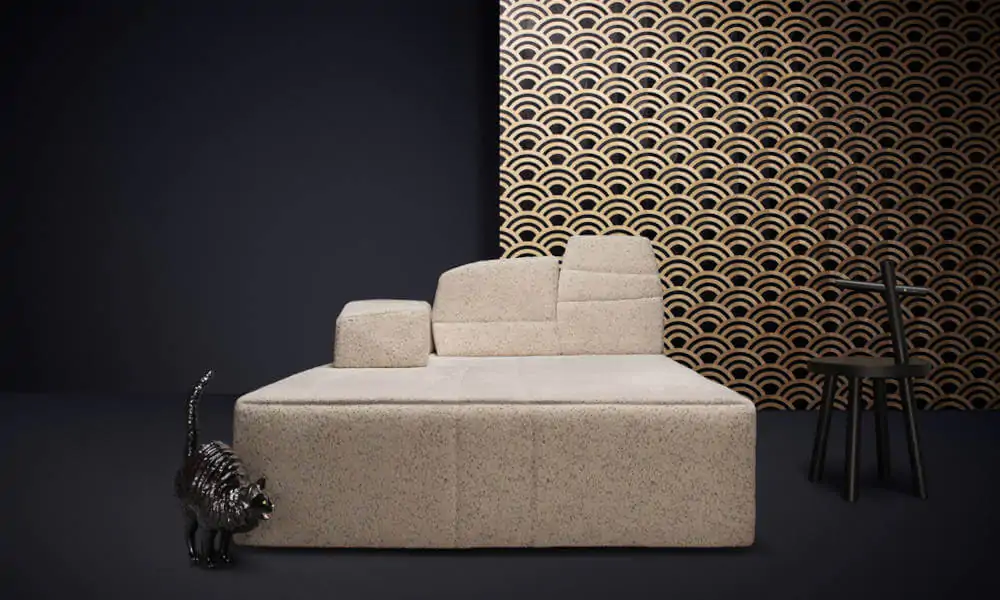 Wood Veneer Wallpaper Lucky O's from Arte