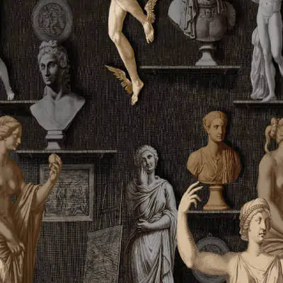Sculptural Wallpaper Statutory Chamber from Mind the Gap