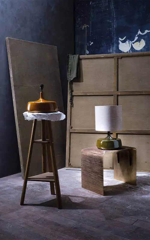 Artisanal Table Lamps from Porta Romana