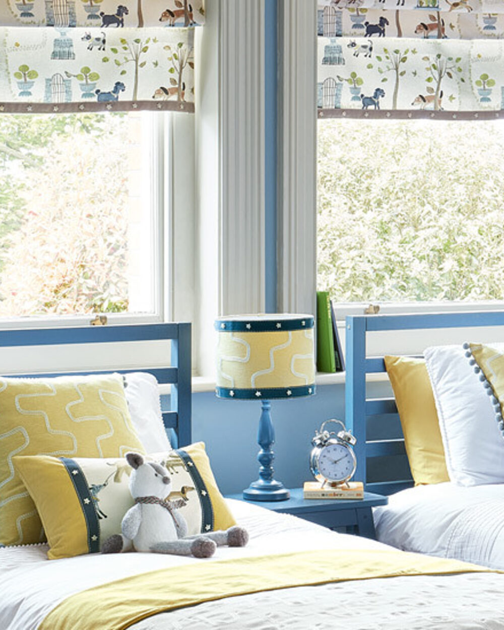 Fabrics from the Picturebook collection by Yuval Zommer for Villa Nova