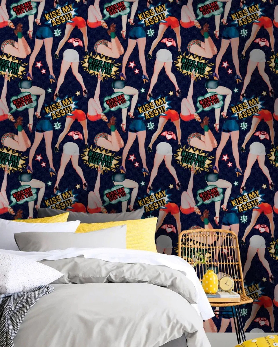 Kiss-my-ass Wallpaper Mind the Gap