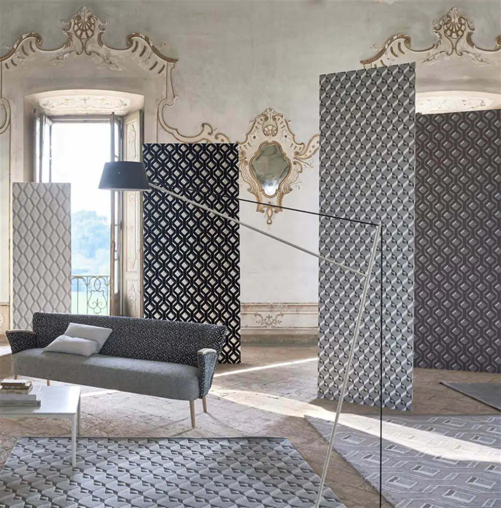 Contemporary Flock Wallpaper from Designers Guild