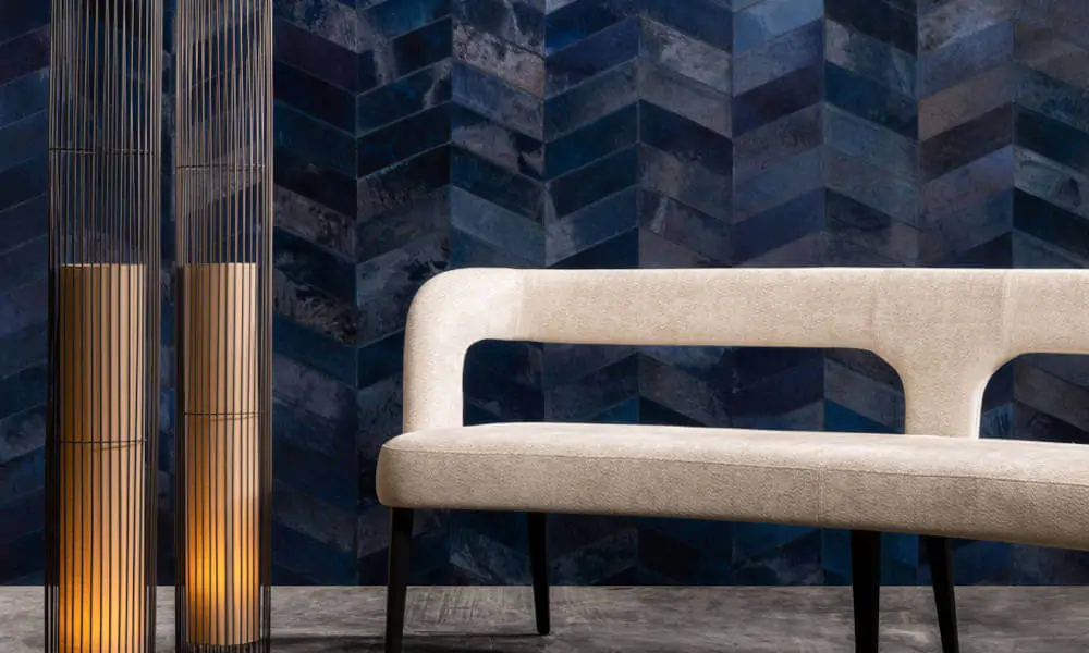 Leather Wallpaper Les Cuire Montage Arte
