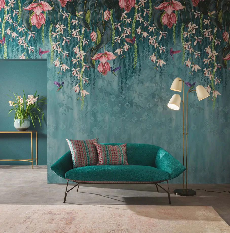 Osborne And Little Trailing Orchid Wallpaper