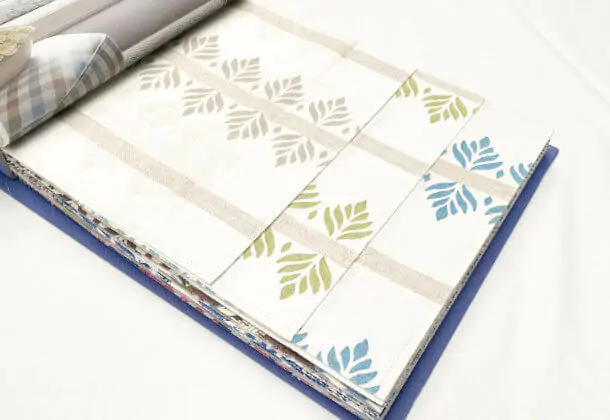 Fern Stripe Beige Fabric Antilles Anna French