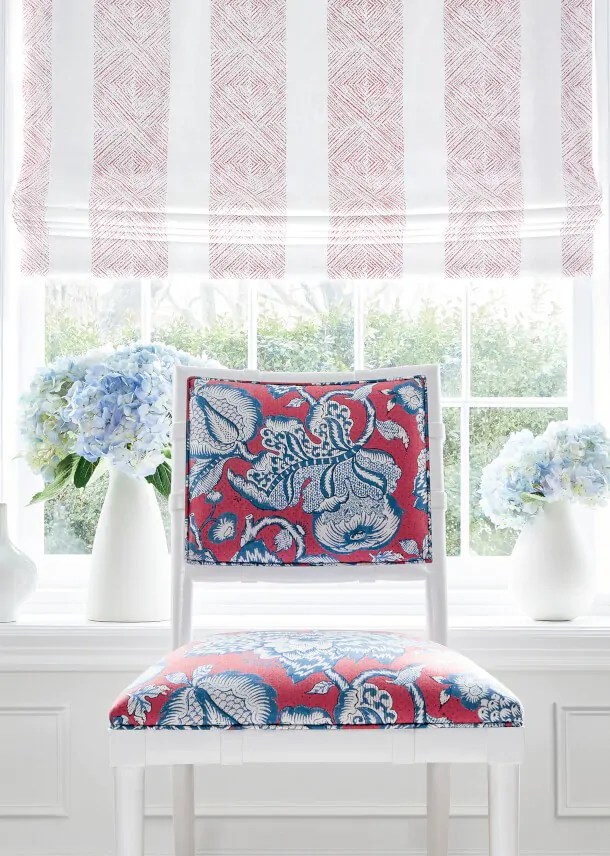 Westmont Red and Blue Fabric Antilles