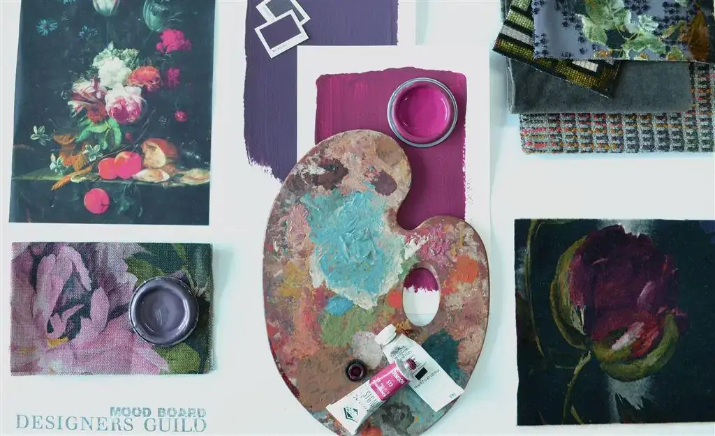 Designers Guild Moodboard: Midnight Garden