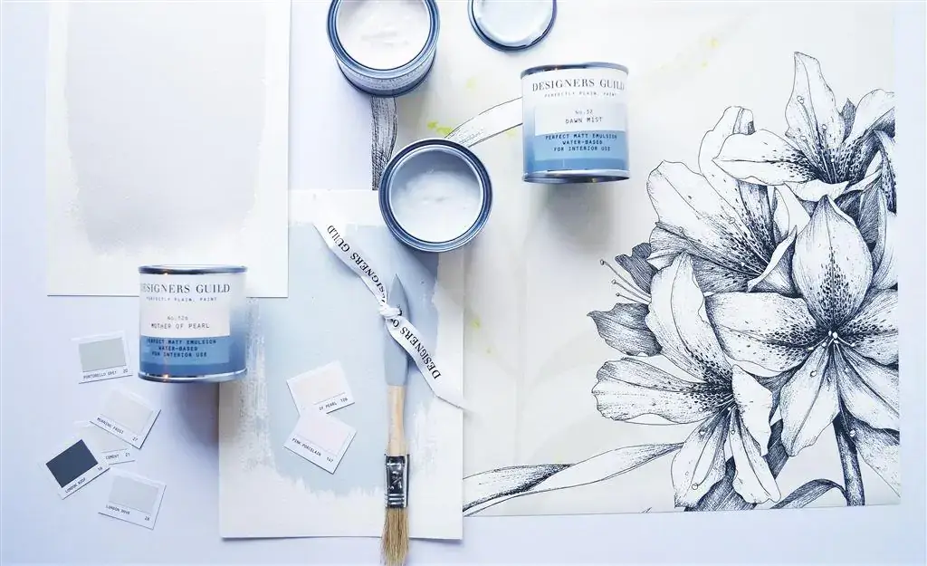 Designers Guild Moodboard Paint Edit Geometric Nature
