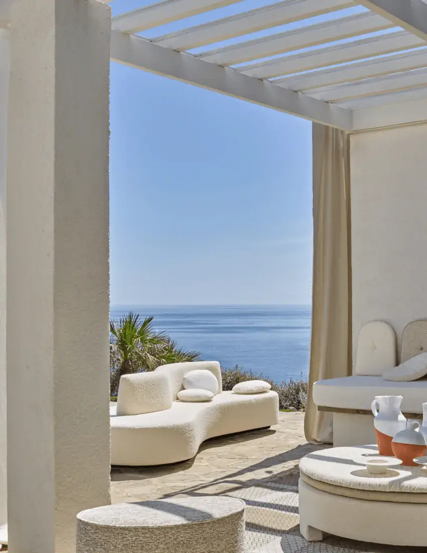 Natecru Outdoor Fabrics from Pierre Frey