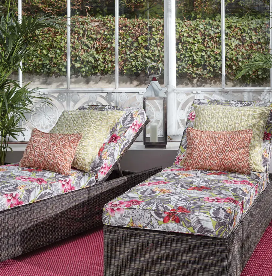 Zebrina Outdoor Fabric by Osborne & Little