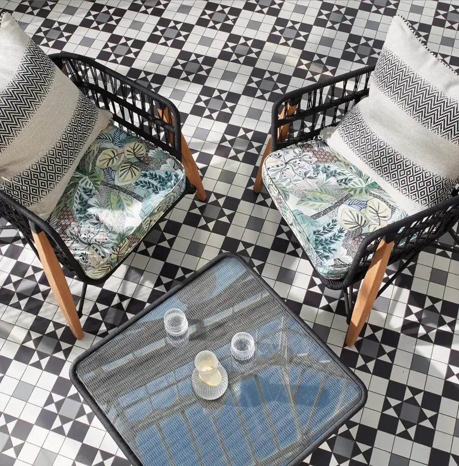 Sumerhouse Outdoor Fabric by Osborne & Little