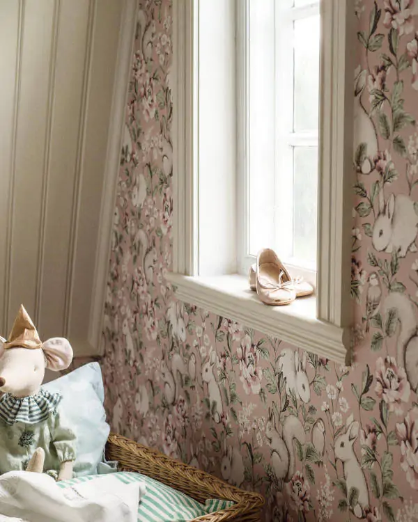 Childrens Room in Borastapeter Magic Forest Wallpaper