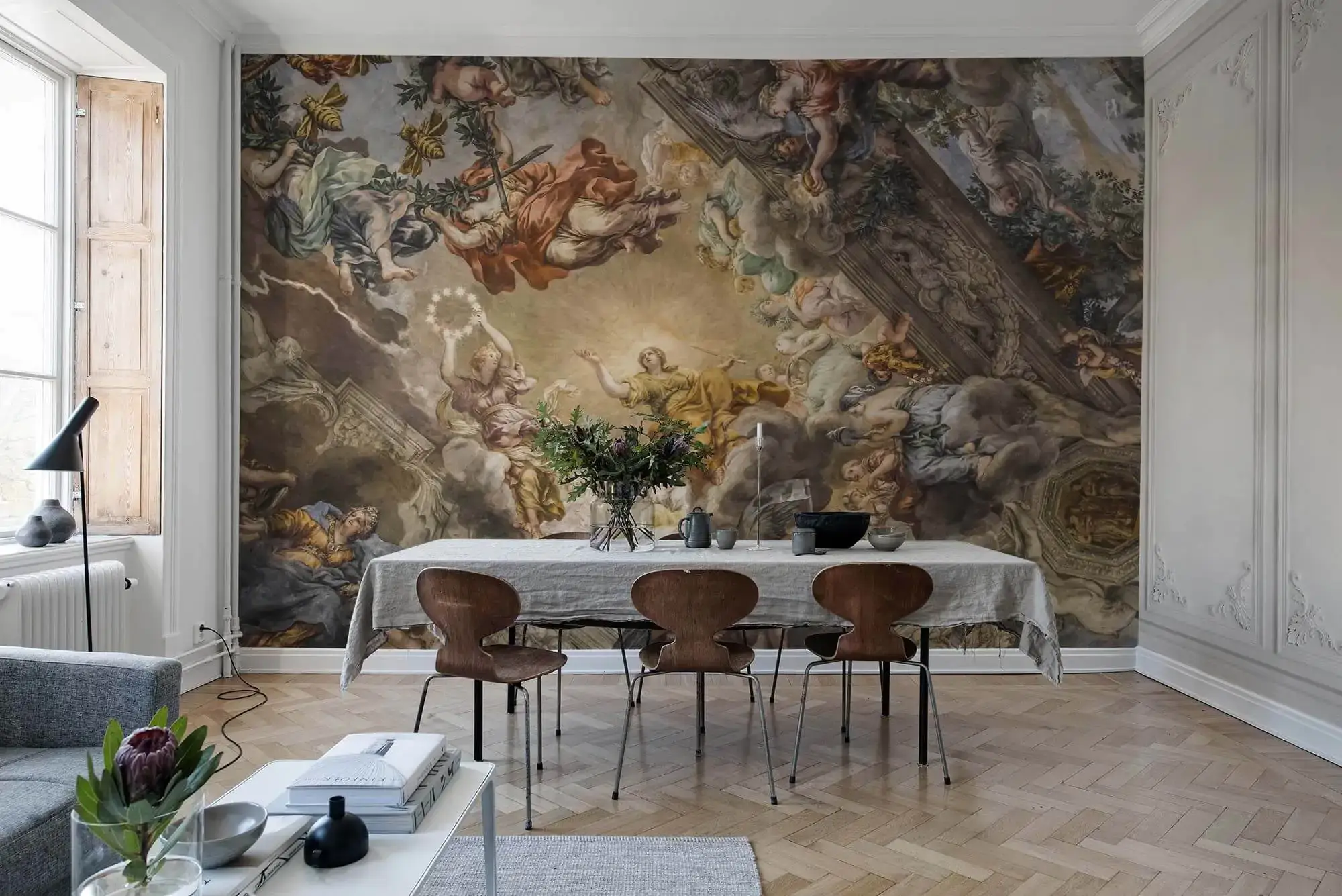 Renaissance Fresco Mural A Priori by Rebel Walls