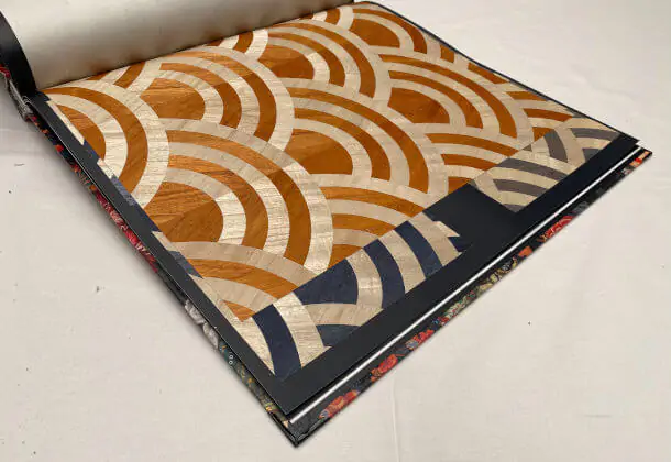 Lucky O's Wallpaper Tokyo Blue Moooi Arte mo3043