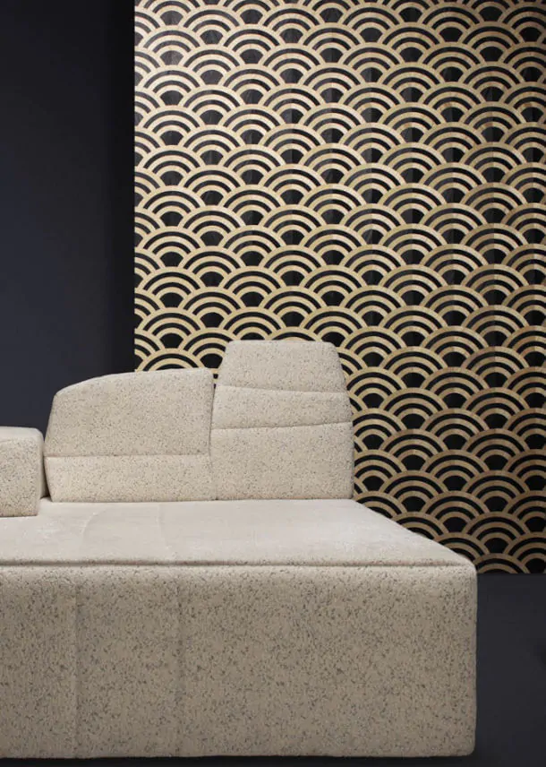 Lucky O's Wallpaper Tokyo Blue Moooi Arte