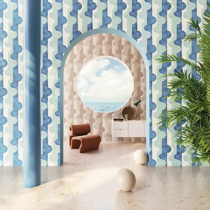 Showing at Paris Déco Off Omexco Joy33 Wallpaper 