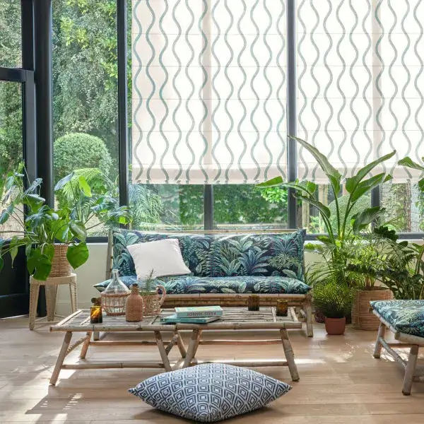 Porquerolles Outdoor Fabric from Camengo