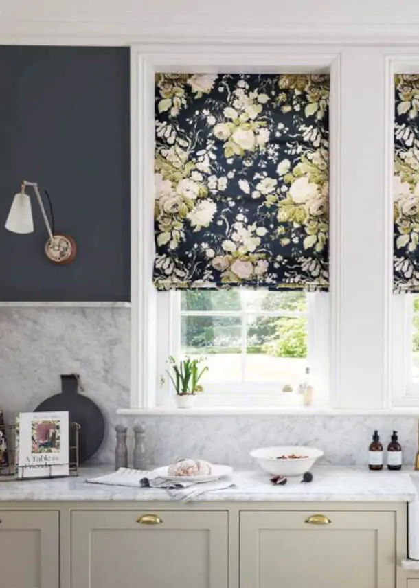 Iconic Florals Hollyhocks Fabric One Sixty Sanderson 226863