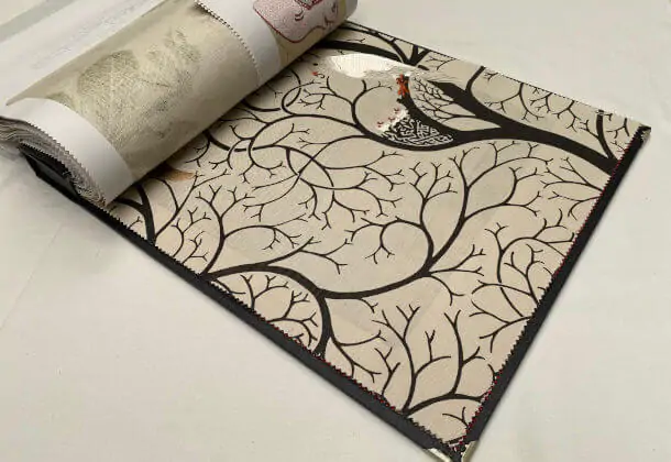 Touch of Country Squirrel and Dove Fabric One Sixty Sanderson dvipsq301