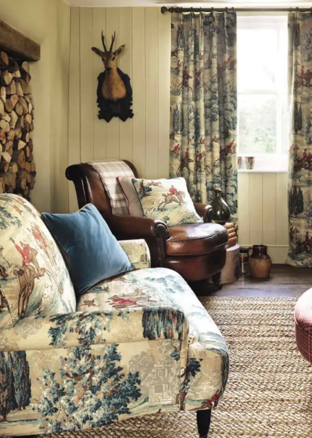 Touch of Country Tally Ho Fabric One Sixty Sanderson 224339